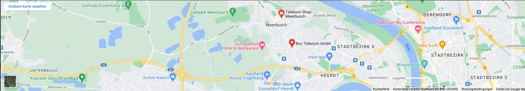 BCC Telecom Standort Google Maps
